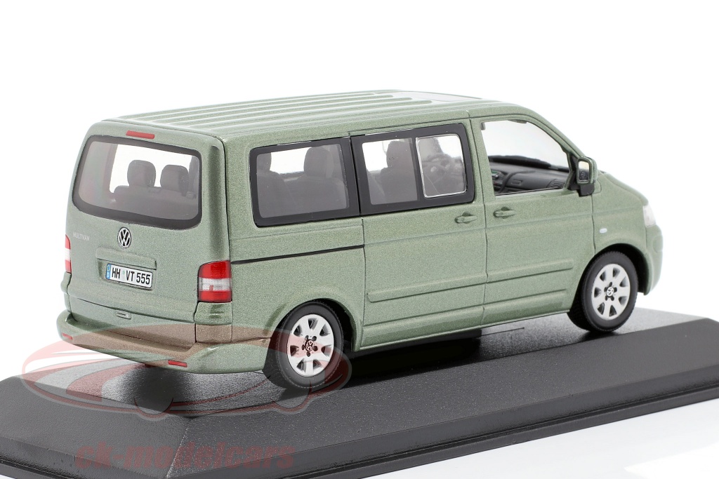 Minichamps 1:43 VW Volkswagen Multivan T5 fresco green metallic ...