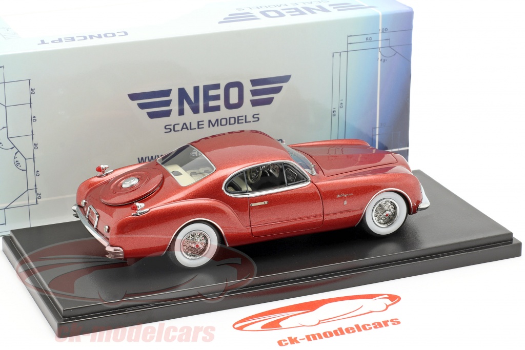 BOS Best Of Show 1/43 – Chrysler Ghia Falcon Concept Car 1955 – Bleu