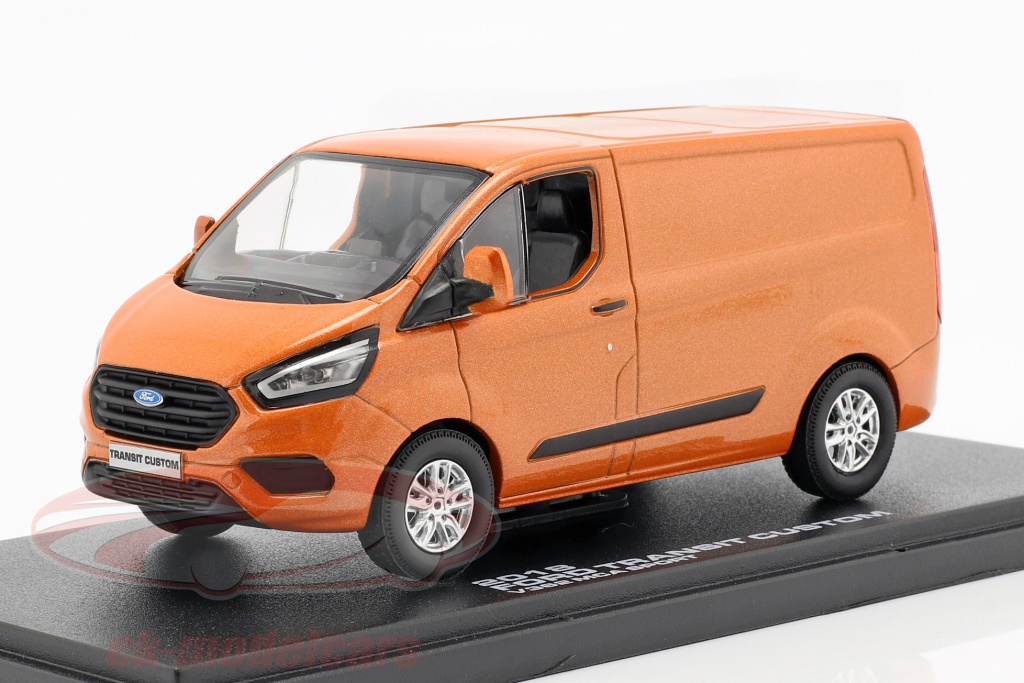 Ford Transit Custom V362 MCA Sport year 2018 orange metallic 1:43 Greenlight