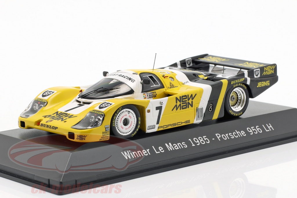 Porsche 956 #7 Winner Le Mans 1984-1:43 Spark Hachette Model Car 03 
