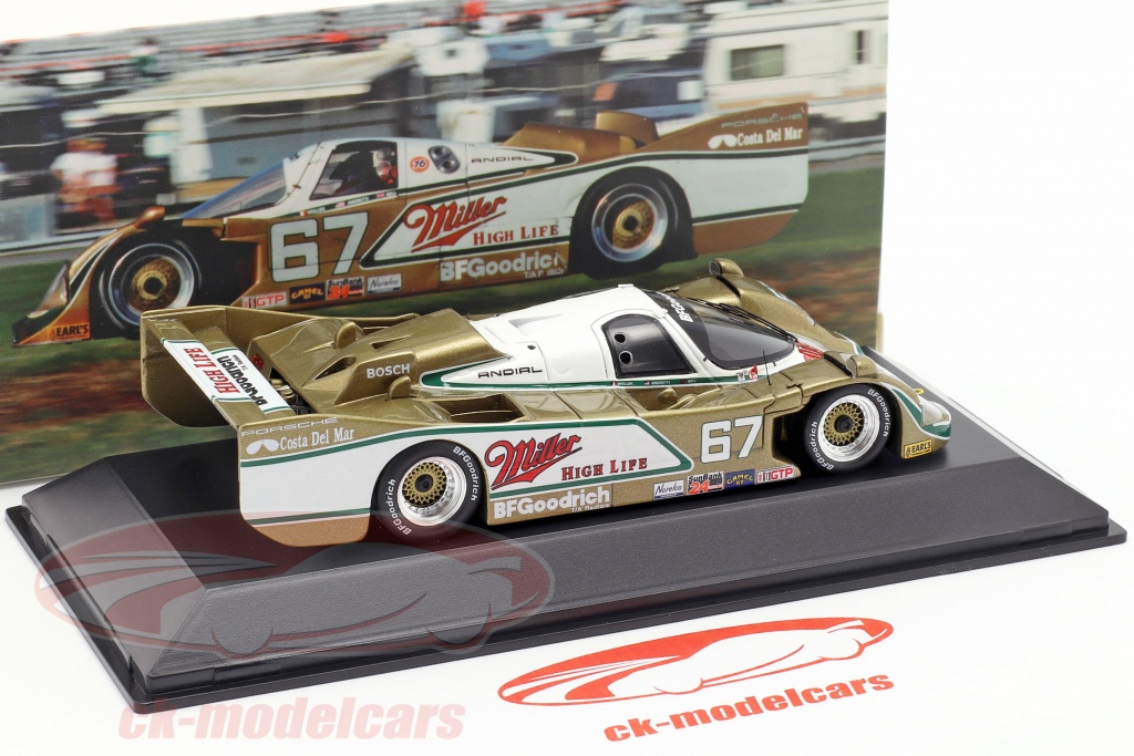 Spark 1:43 Porsche 962 #67 Winner 24h Daytona 1989 Wollek, Bell, Andretti  MAP02028914 model car MAP02028914