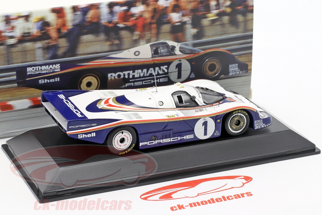 Bell 1:18 Decals Sponsor Porsche 956 LH#1 24 H le Mans 1982 Winner Ickx 