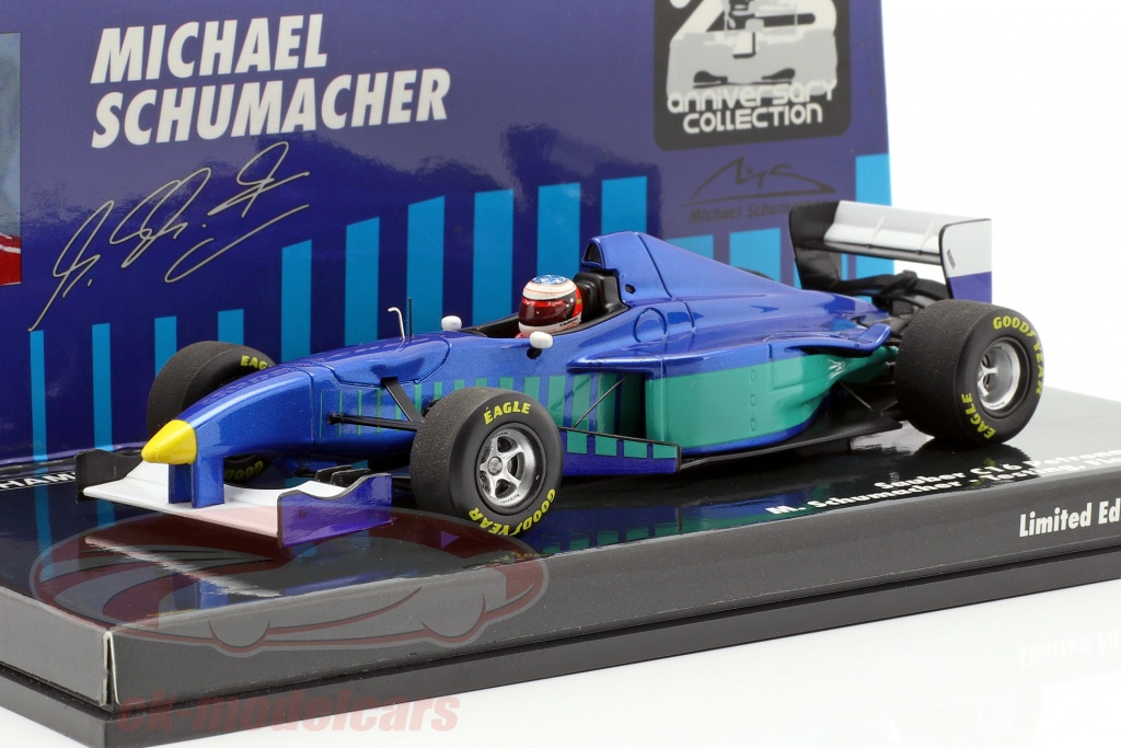 M. Schumacher Sauber C16 prueba Fiorano fórmula 1 1997 1:43 Minichamps