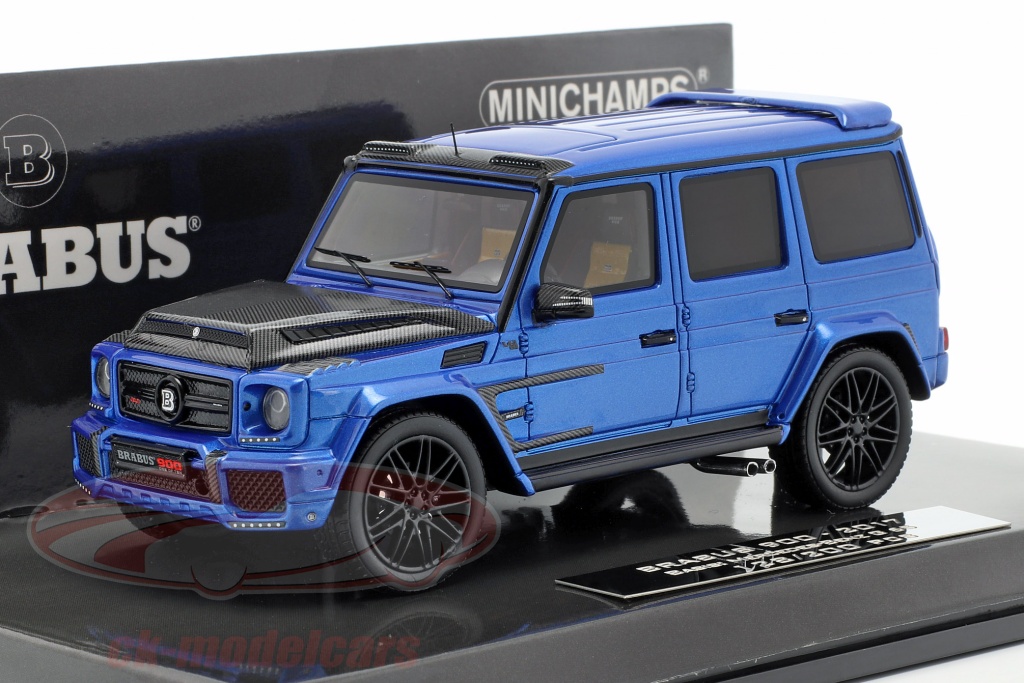 Minichamps 1 43 Brabus 900 Based On Mercedes Benz G 65 Year 2017 Dark Blue 437037404 Model Car 437037404 4012138158726