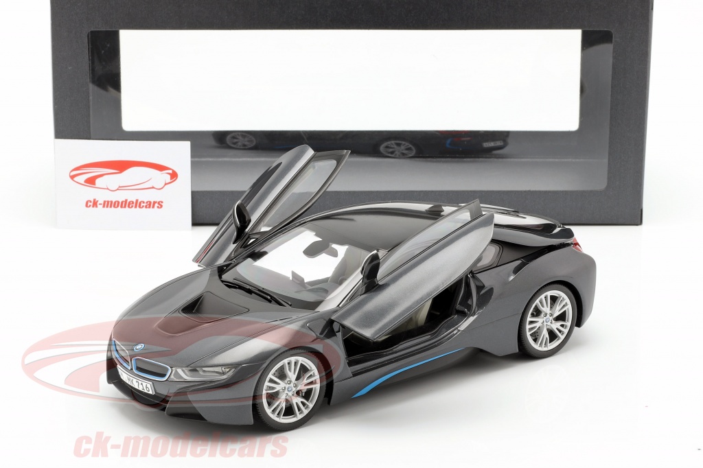 Paragonmodels 1 18 Bmw I8 I12 A 241 O 2014 Gris Met 225 Lico