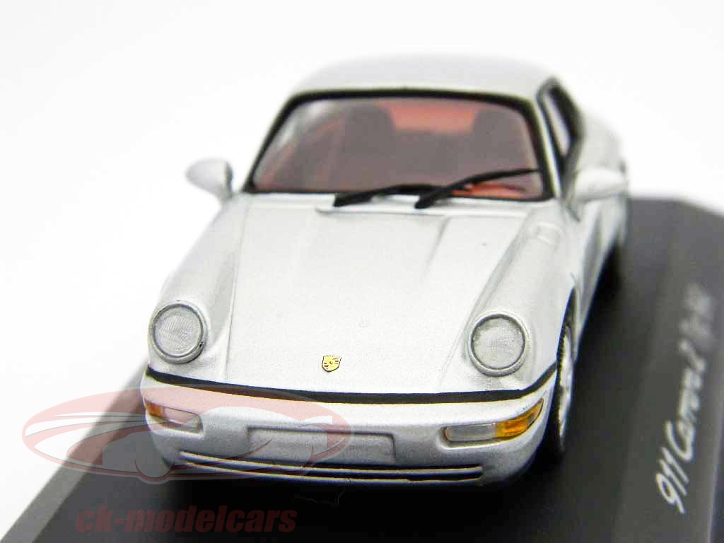 Minichamps 1:43 Porsche 911 Carrera 2 (Typ 964) 1989-1993 silver 