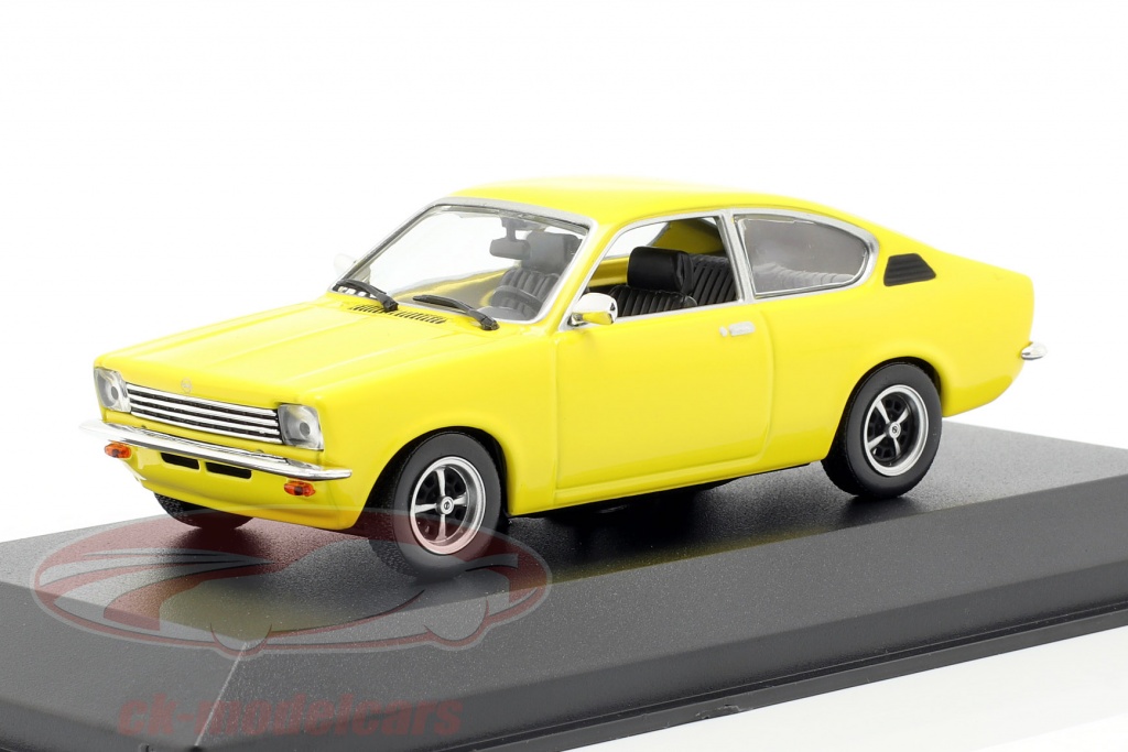 Minichamps 1/43 Opel Kadett C GT/E Coupé – Violet 1973 – Boîte Inclu