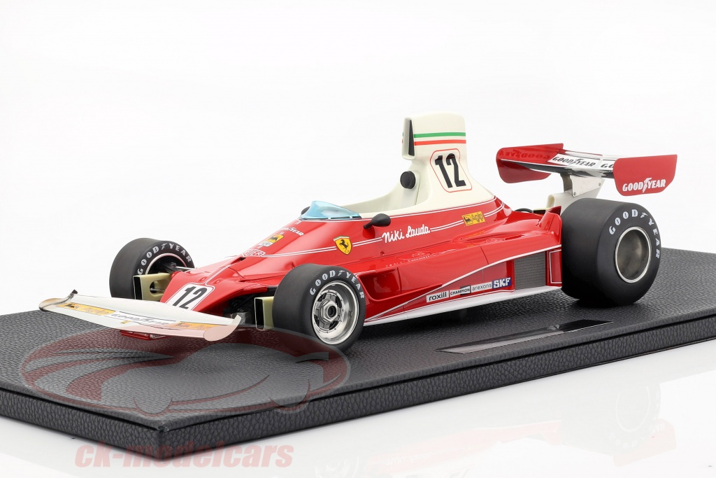 Niki Lauda Ferrari 312T #12 campeón del mundo fórmula 1 1975 1:12 GP Replicas
