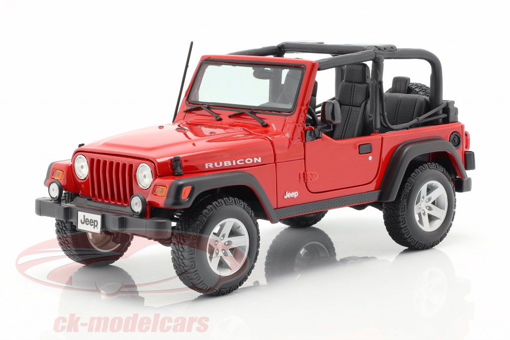 JEEP WRANGLER RUBICON HARD TOP ROUGE FONCE