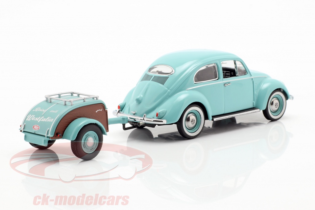 Schuco 3000 1/43 Volkswagen Coccinelle Police Verte - Etat Moyen