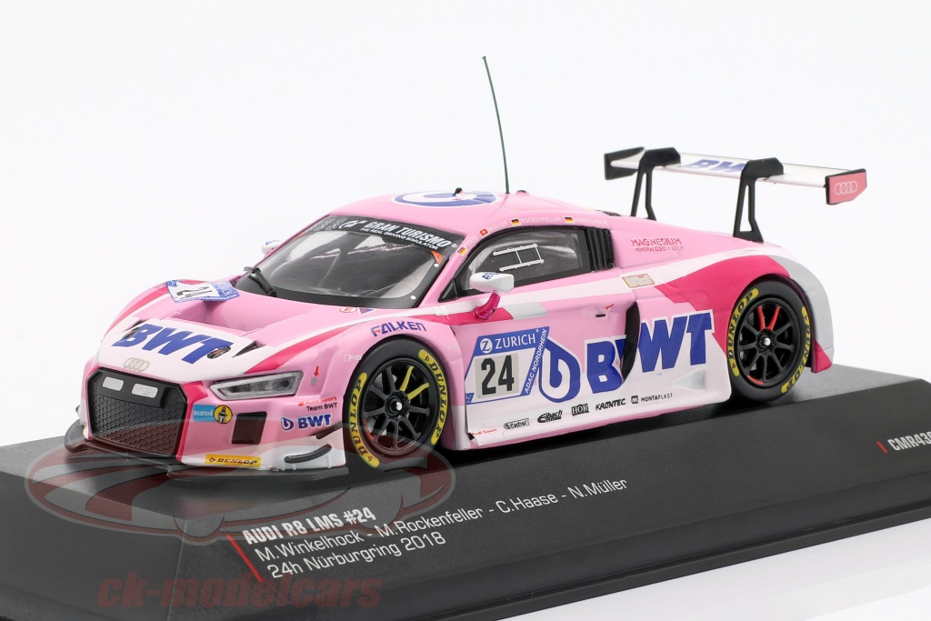 CMR 1:43 Audi R8 LMS #24 24h Nürburgring 2018 Audi Sport Team BWT ...