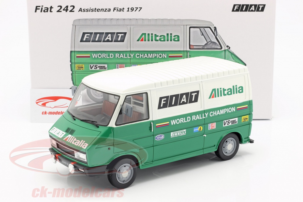 Modèle Réduit Fiat 242 Rallye Assistance P25 - échelle 1/43 - Occasion En Boîte - Collection