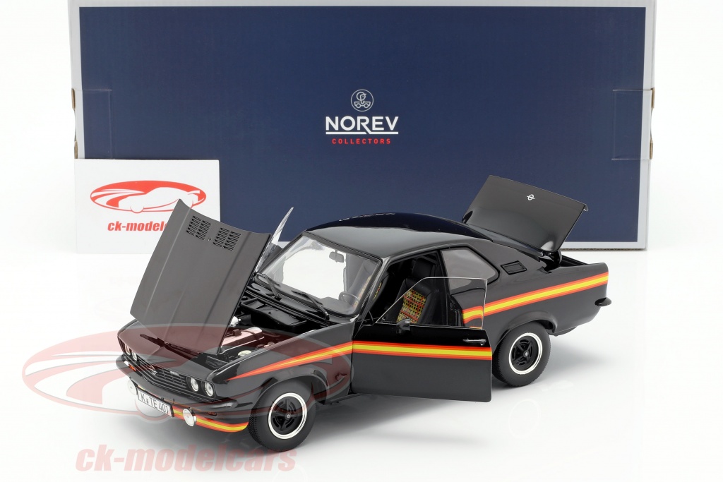 Modèle Réduit WIKING Opel Manta A GT/E 1/87 - Argent Et Noir - WIK082712 - Neuf