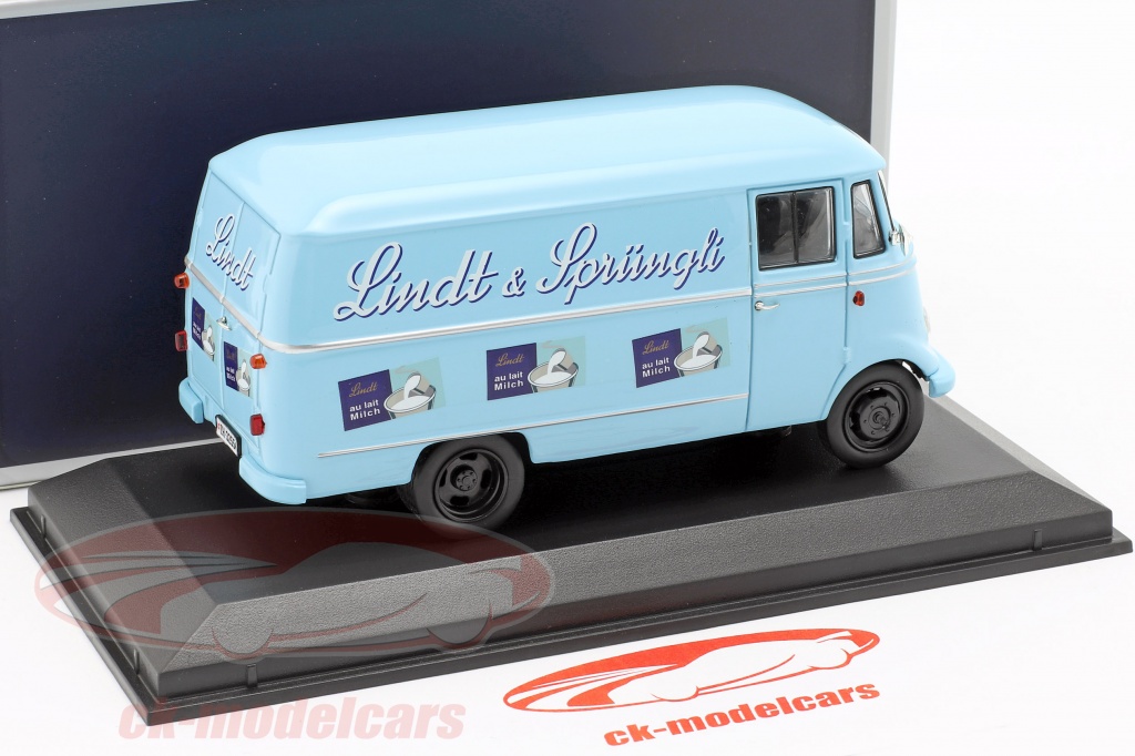 Miniature Norev 1/43 - Mercedes L319 1957 Lindt & Sprüngli - Occasion Boîte Incluse