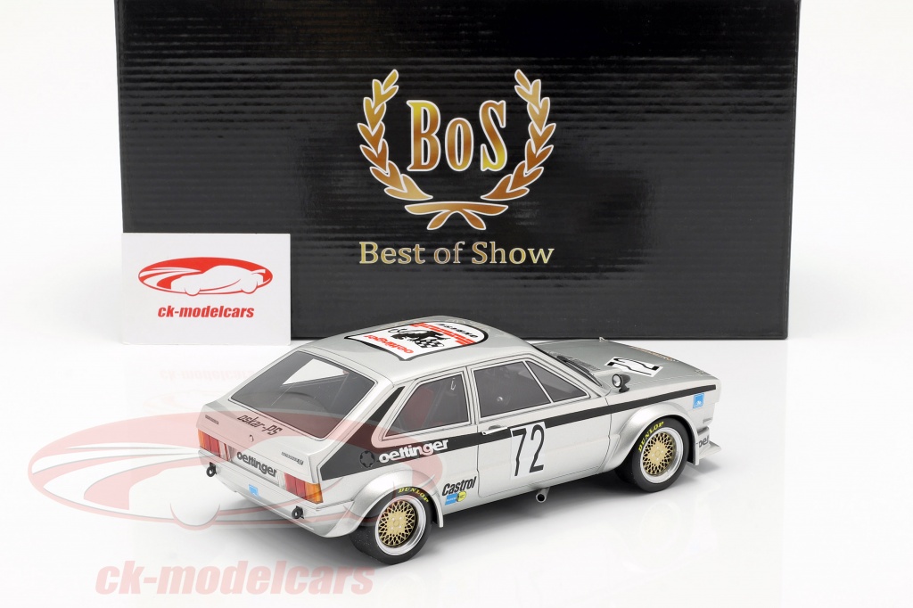 KK-Scale - Volks Scirocco 1 GTI Blue Metallic 1976 - Modellauto, Maßstab 1/18, Metall, Sammlerstück, für Erwachsene Hobbyisten, Unisex, Auto