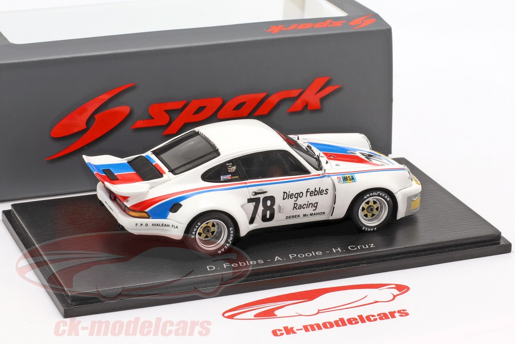 S9783 SPARK Porsche RSR 2,8L 16th #41 24 Heures du Mans 1973 1/43 - Collection