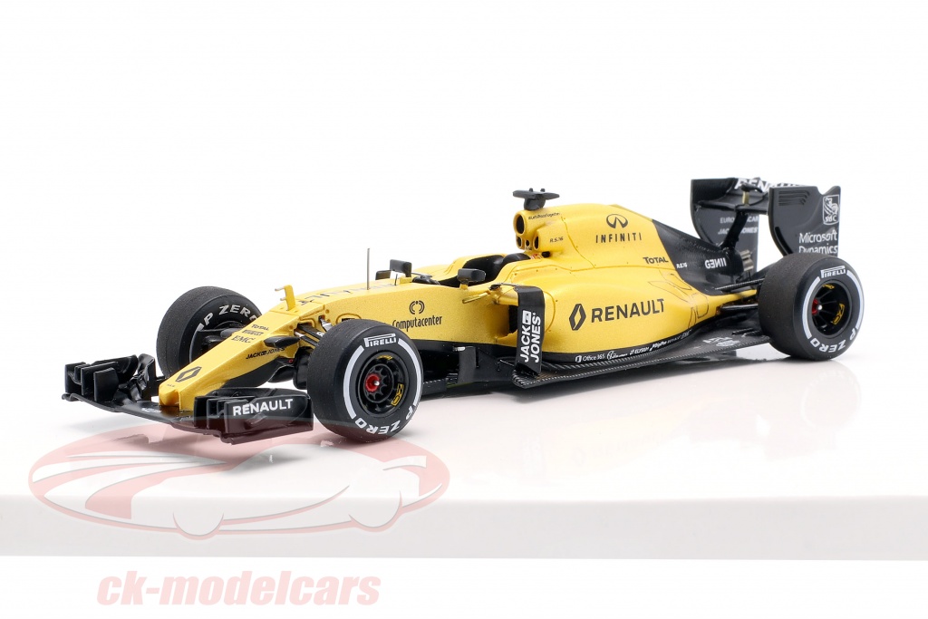 K. Magnussen & J. Palmer Renault R.S.16 Showcar formula 1 2016 1:43 Spark