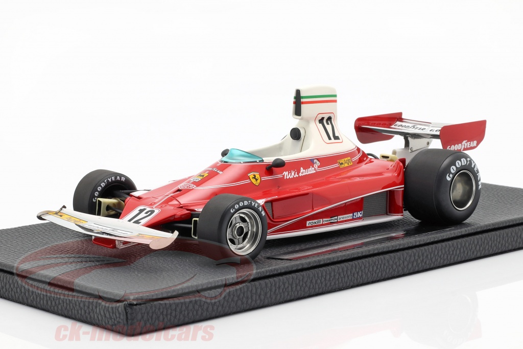 Niki Lauda Ferrari 312T #12 campeón del mundo fórmula 1 1975 1:18 GP Replicas