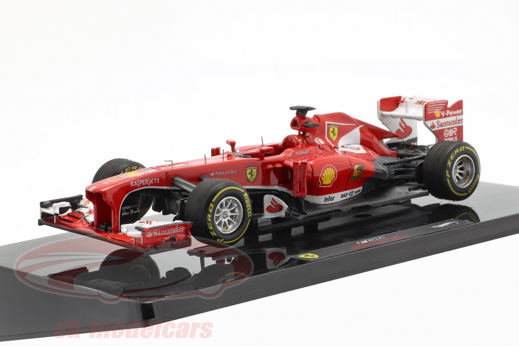 F. Alonso Ferrari F138 Ganador Chino GP Fórmula 1 2013 1:43 HotWheels Elite