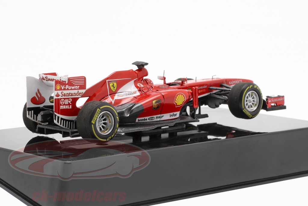 Miniature Hot Wheels Ferrari F138 1/43 - Fernando Alonso 2012 - Occasion
