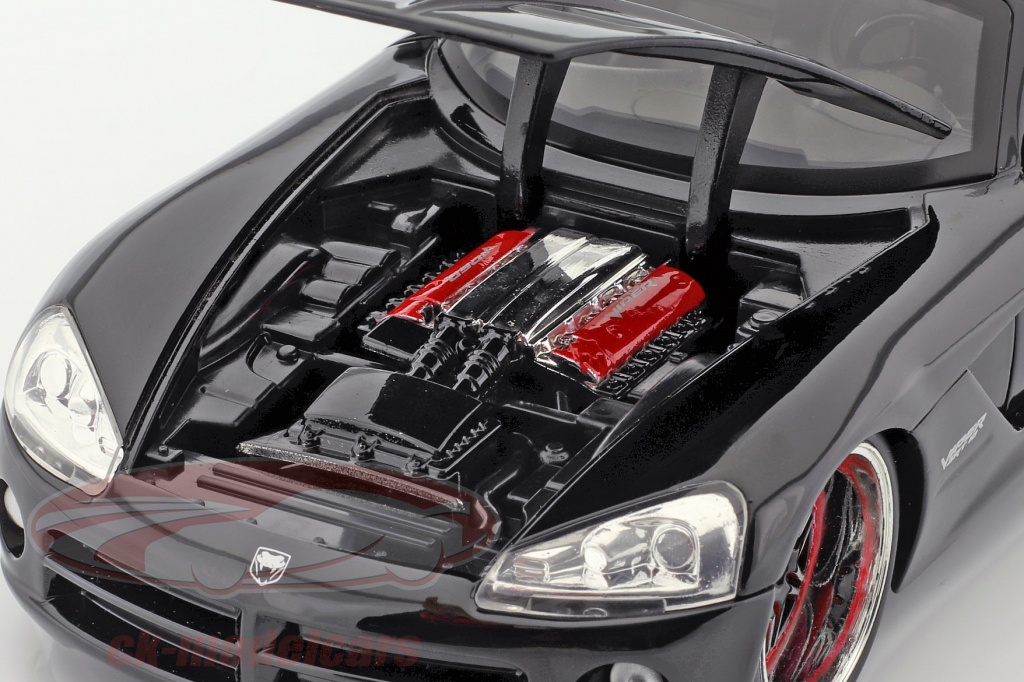Voiture Miniature Jada Toys 1/32 Dodge Viper SRT10 Fast & Furious 4 - Neuf, Modèle 32612BK