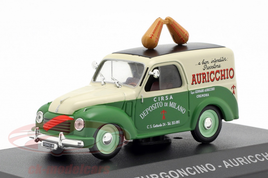 FIAT 500C Furgoncino 1951 Auricchio diecast car in scale 1/43 