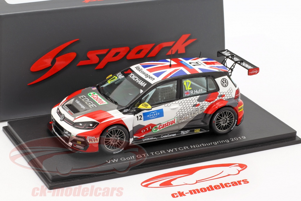 Spark 1:43 Volkswagen VW Golf GTi TCR #12 WTCR Nürburgring 2019 Rob ...