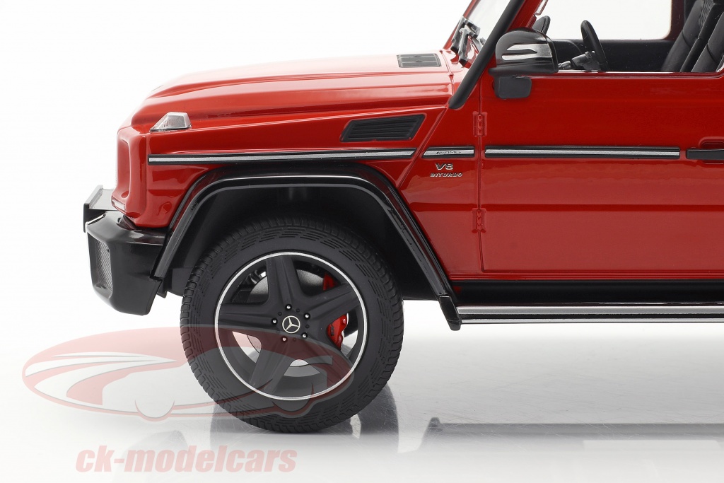 Iscale 1 18 Mercedes Benz G Klasse G63 Amg Crazy Colors Tomato Red Model Car