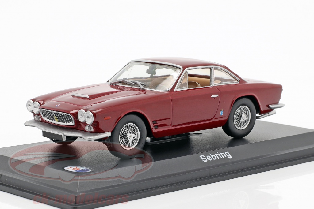 Maserati Sebring Série II 1965 – Vert – 1/43 Neo Scale Models – Limitée