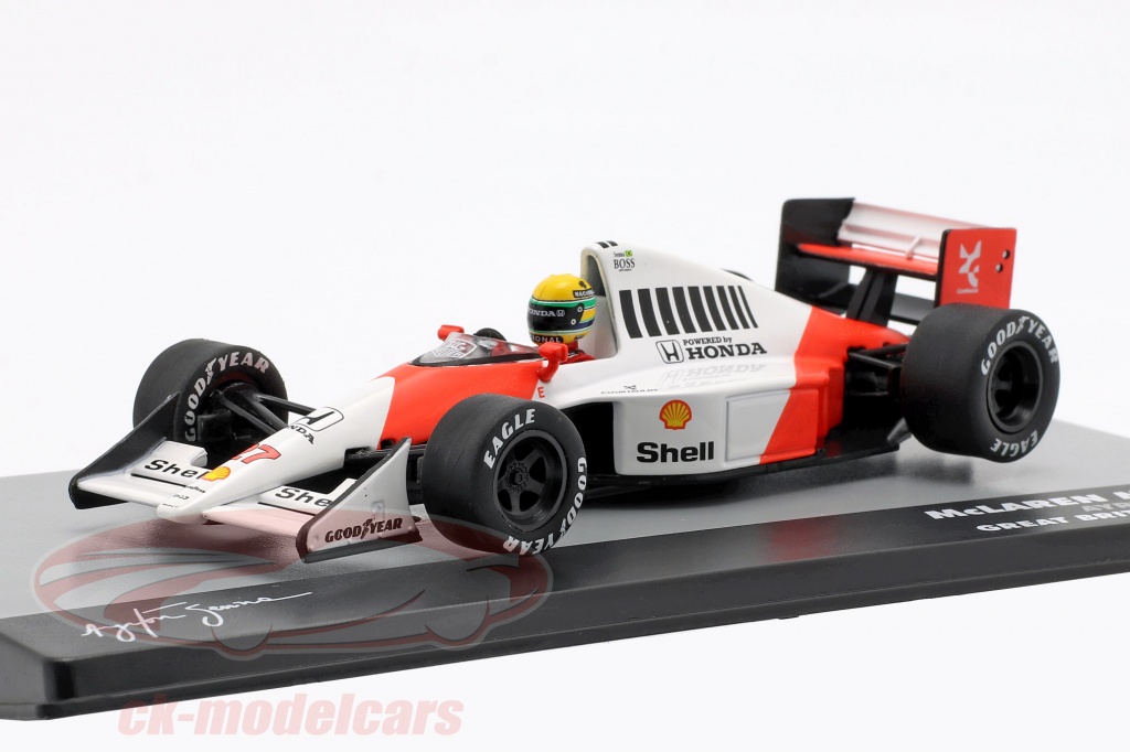 Altaya 1 43 A Senna Mclaren Mp4 5b 27 World Champion British Gp Formula 1 1990 Ck Model Car Ck