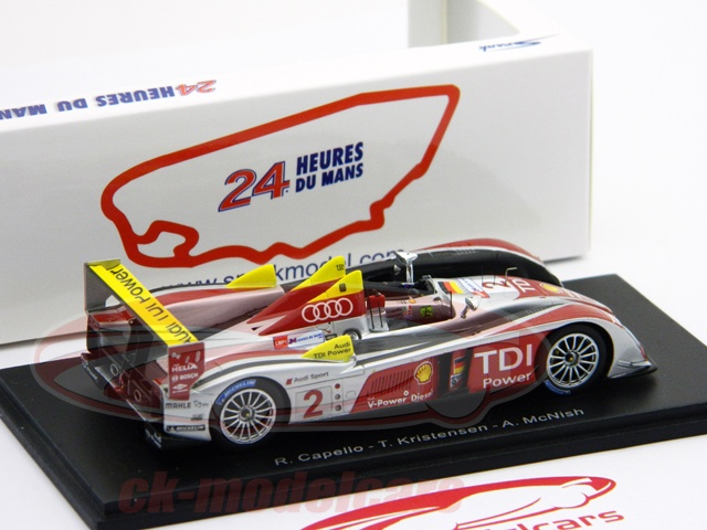 Spark S0688 Audi R15 TDI 'Le Mans 2009' - Model Railways