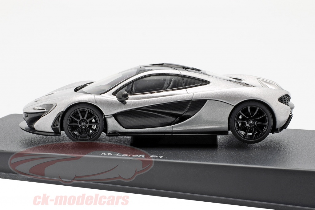 Autoart 1 43 Mclaren P1 Year 2013 Ice Silver 56013 Model Car 56013