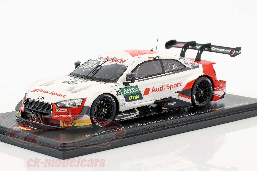 Audi RS 5 DTM #33 DTM campione Rene Rast 2019 1:43 Spark
