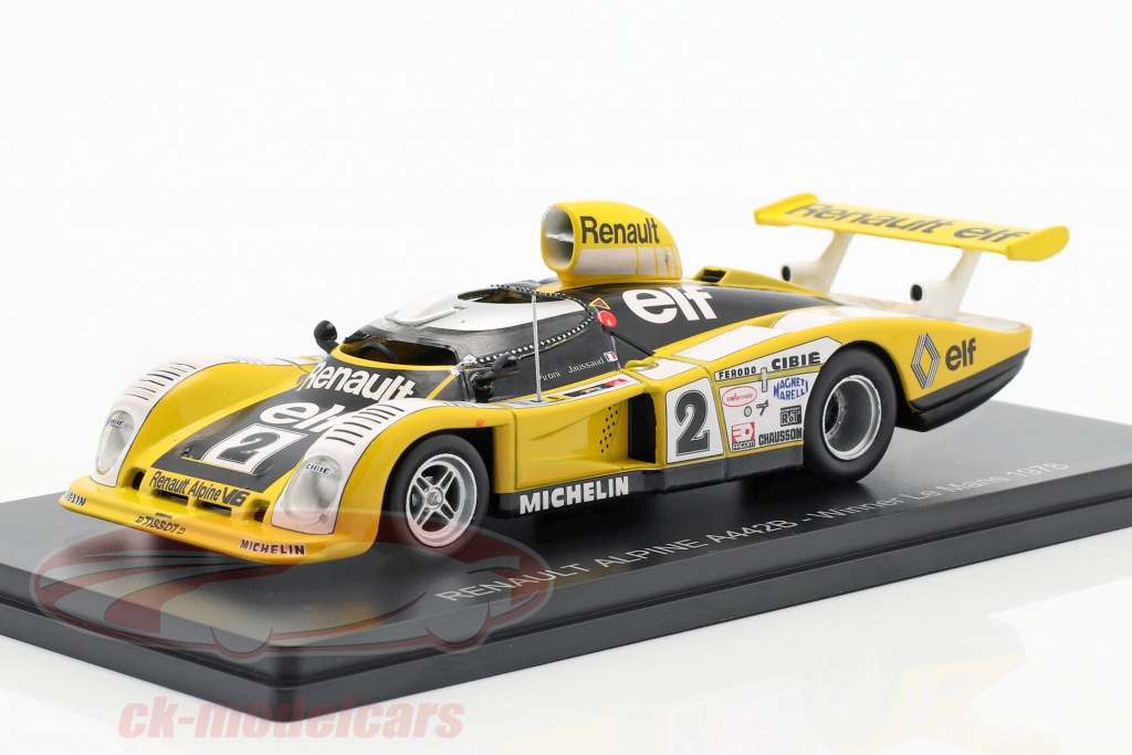 RENAULT ALPINE A442B N°2 LE MANS 1978 IXO LM1978 1:43 Arrivée 1èr