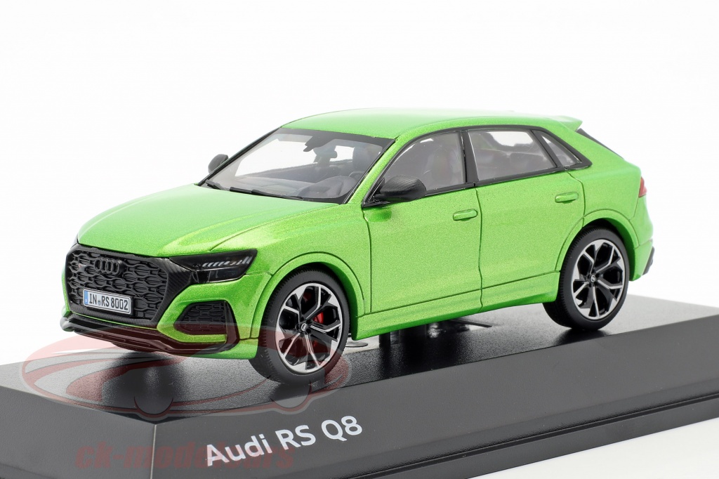 Audi RS Q8 année de construction 2020 java vert 1:43 Jaditoys
