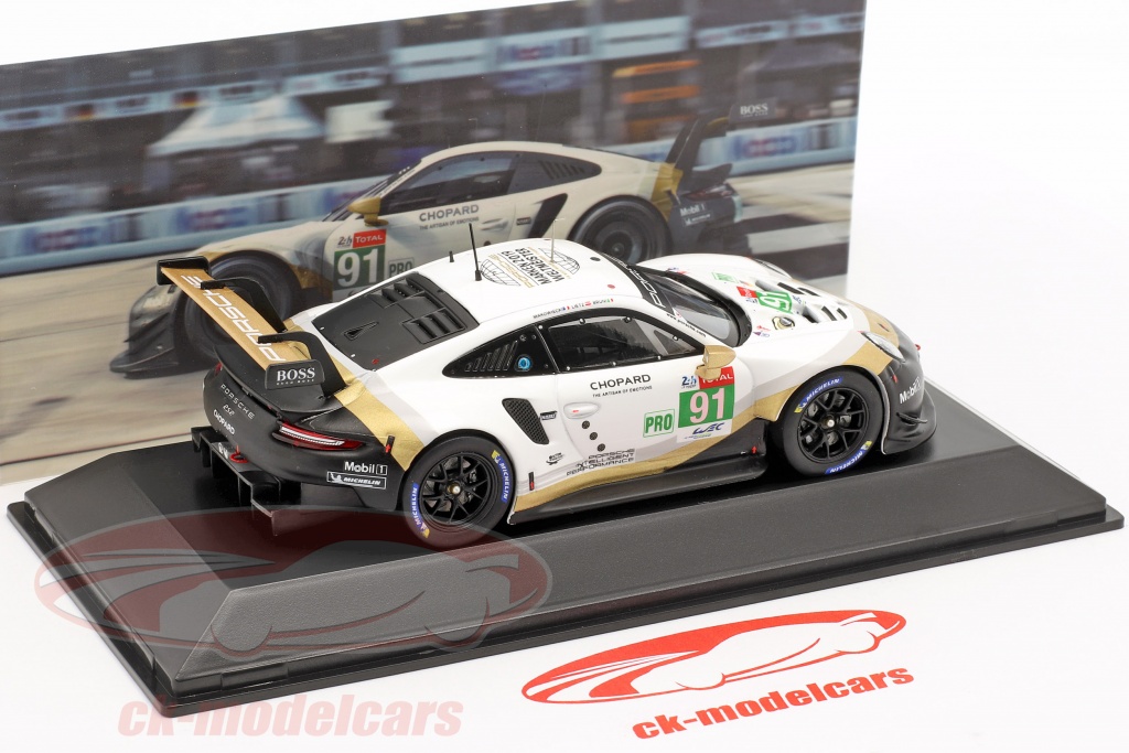 Spark 1:43 Porsche 911 RSR #91 世界チャンピオン WEC SuperSeason