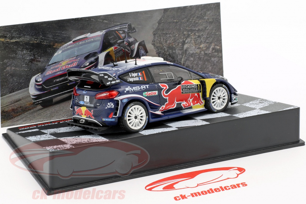 IXO RMIT12 – Ford Fiesta WRC 2017 #1 De Ogier, Rallye Monte Carlo