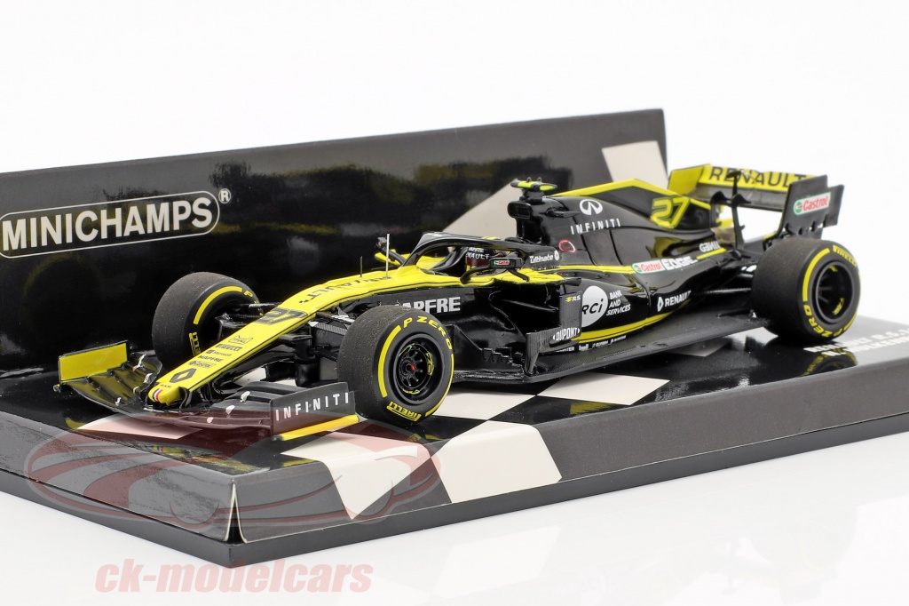 Nico Hülkenberg Renault R.S.19 #27 formula 1 2019 1:43 Minichamps