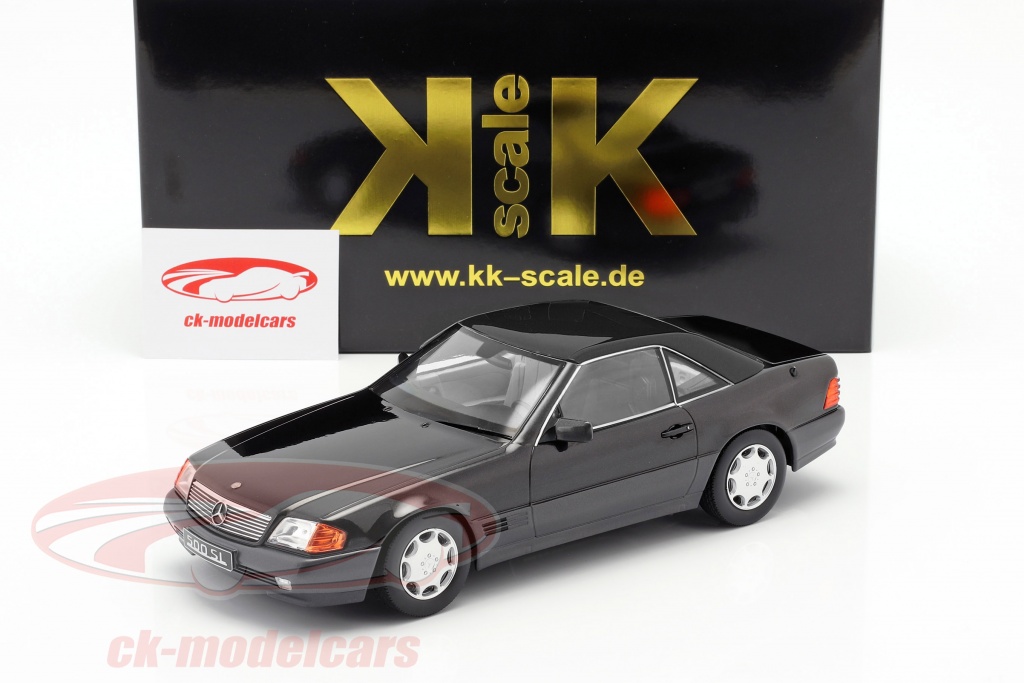 Kk Scale 1 18 Mercedes Benz 500 Sl R129 Year 1993 Black Metallic Kkdc180371 Model Car Kkdc180371 9580015713603