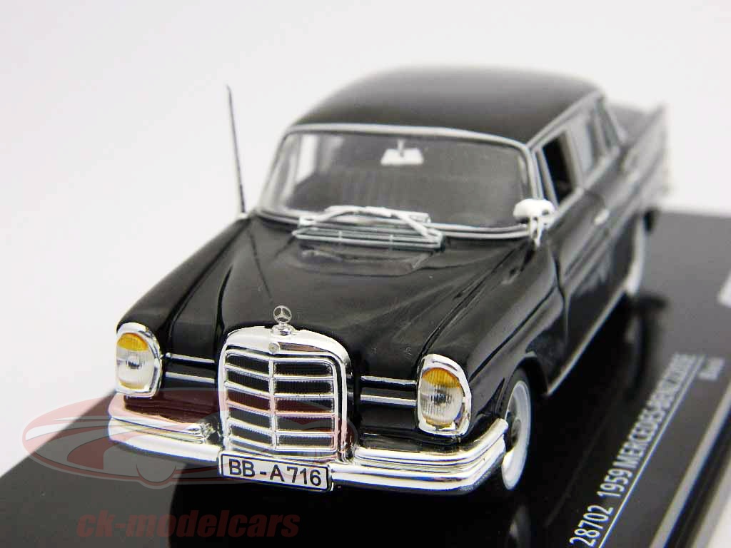 Vitesse 1:43 Mercedes-Benz 220SE black 1959 28702 model car 28702 