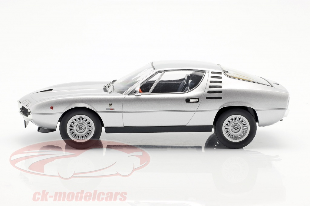 Kk Scale 1 18 Alfa Romeo Montreal Year 1970 Silver Kkdc180382 Model Car Kkdc180382 9580015713757