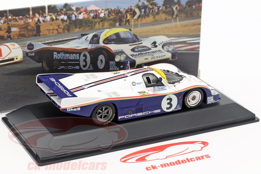 Haywood 24h Le Mans 1981-1:43 Spark 4433 Maas Schuppan Porsche 936 