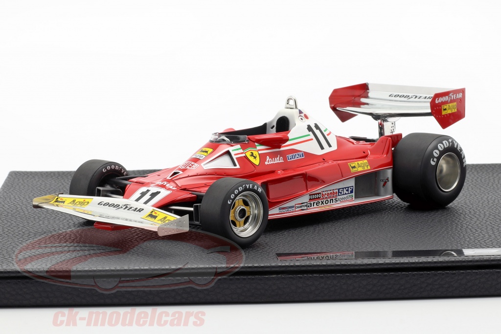 2-Car Set World Champion N. Lauda formel 1 1975 & 1977 Ferrari 312 T 1:18 GP Replicas
