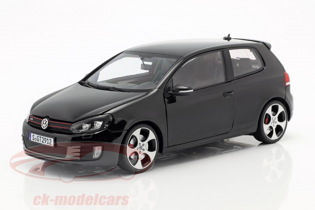 Volkswagen VW Golf VI GTI año de construcción 2009 negro 1:18 Norev