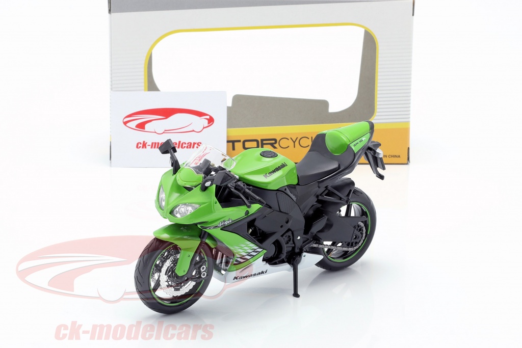 Réplique Miniature Véhicule Miniature Moto Kawasaki Zx 14 Modèles À L Réplique Miniature Véhicule Miniature Moto Kawasaki Zx 14 Modèles À L