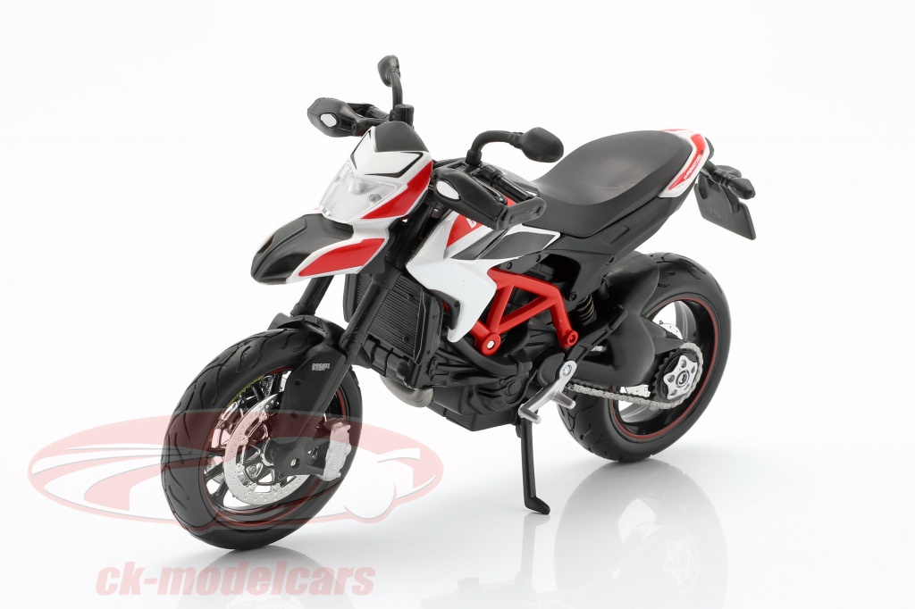 Ducati Hypermotard SP 建造年份 2013 红 / 白 / 黑 1:12 Maisto