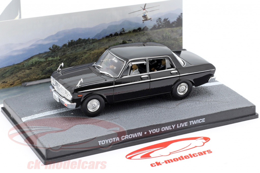 Ixo 143 Toyota Crown James Bond film You Only Live Twice sort Car