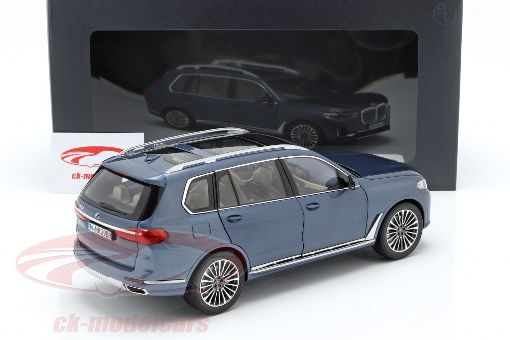 Kyosho 1 18 Bmw X7 G07 Year 2019 Blue Metallic Norev 80432450997 Model Car 80432450997 80432450997