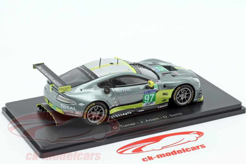 Aston Martin V8 Vantage GTE Le Mans 2017-1/43 Spark Voiture Miniature 10 