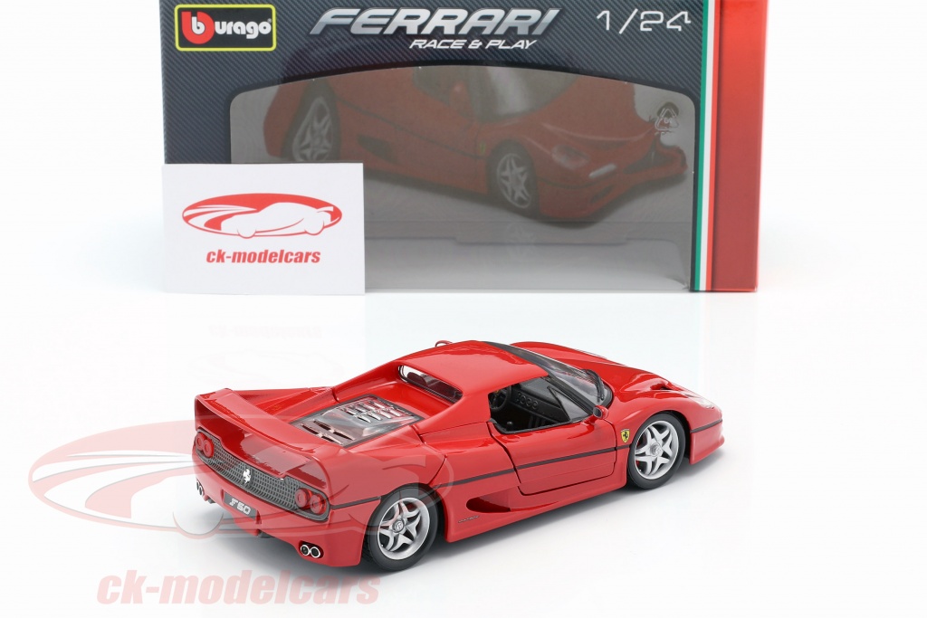 18-26010 Colors May Vary Bburago 1:24 Scale Ferrari Race and Play F50 Diecast Vehicle 